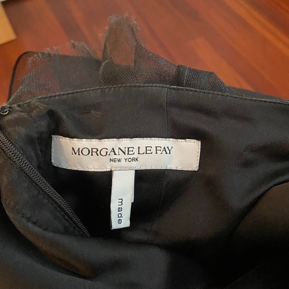 Morgan Le Fay Black silk Gown - Picture 3 of 4